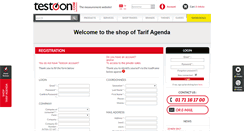 Desktop Screenshot of agenda.testoon.com