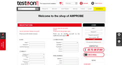 Desktop Screenshot of amprobe.testoon.com